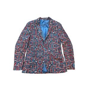 Suslo Coture Men's Christmas‎ Blazer Sizs L-42 Slim